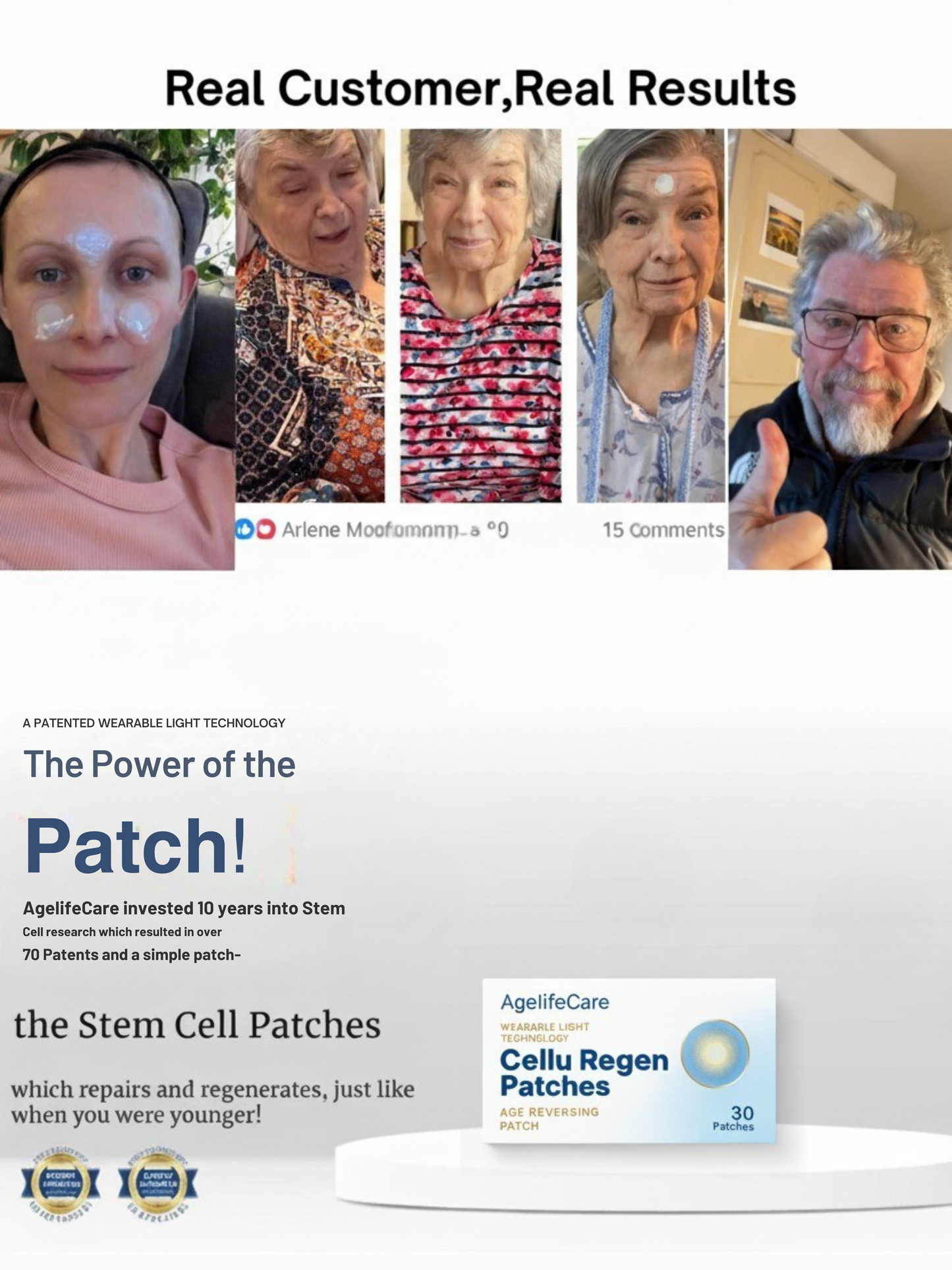 Stem Cellu Regen Patches